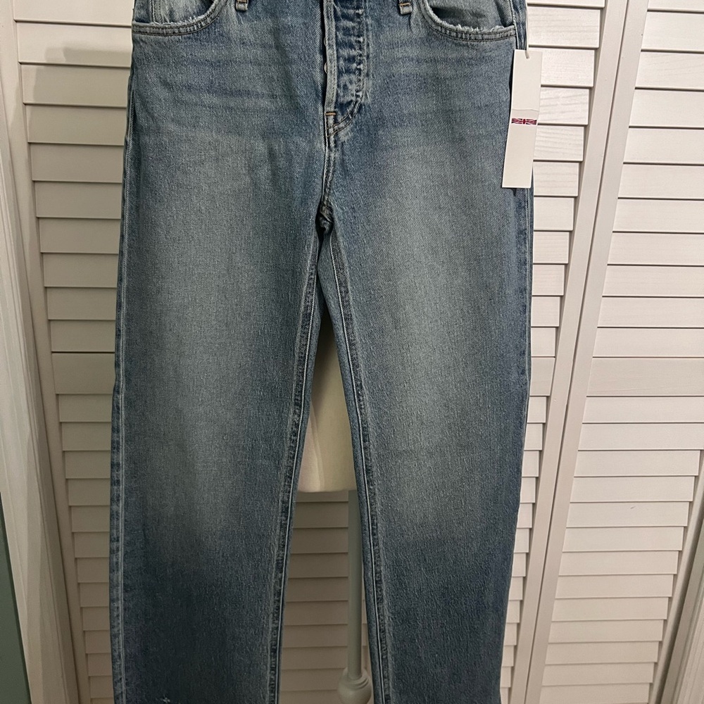 NWT Women’s Hudson high waisted Blue Jeans Size 26
